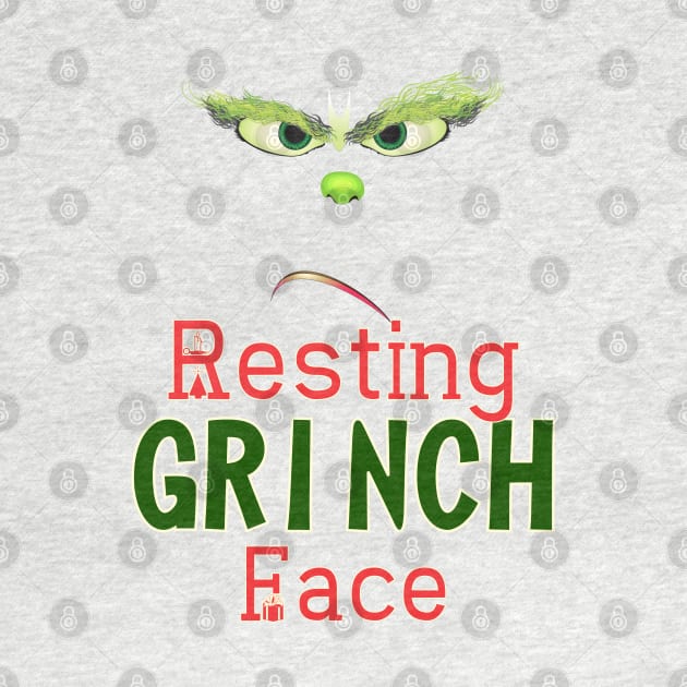 Resting Grinch Face by Wear & Cheer